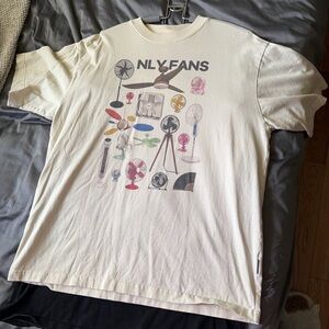 Vintage Cream Graphic Men's Tee